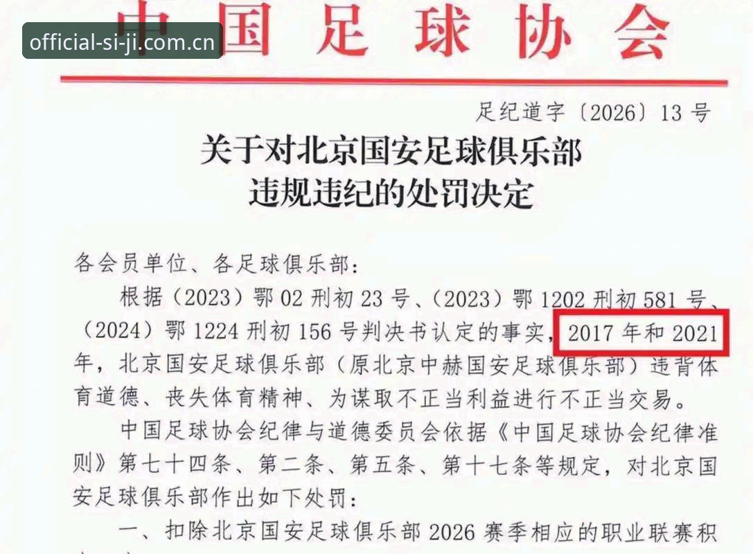 四季官网 足坛反腐风暴与信任重建:中国足球禁足名单深度解析